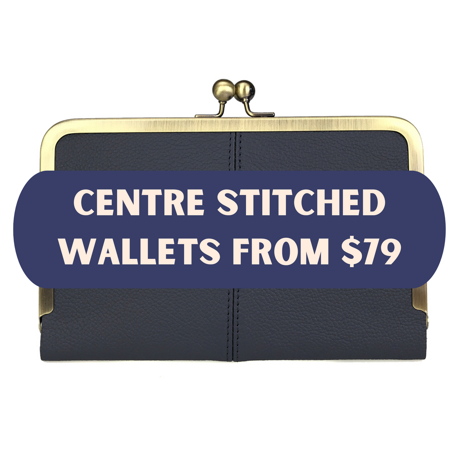 CENTRE STITCHED WALLETS